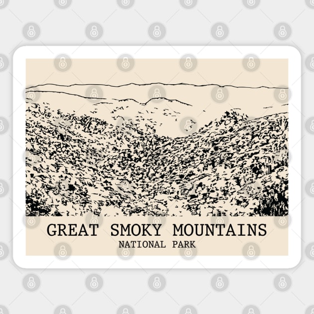 Great Smoky Mountains National Park Magnet by Lakeric